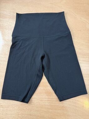 lululemon athletica Black High-Rise Align Bike Shorts